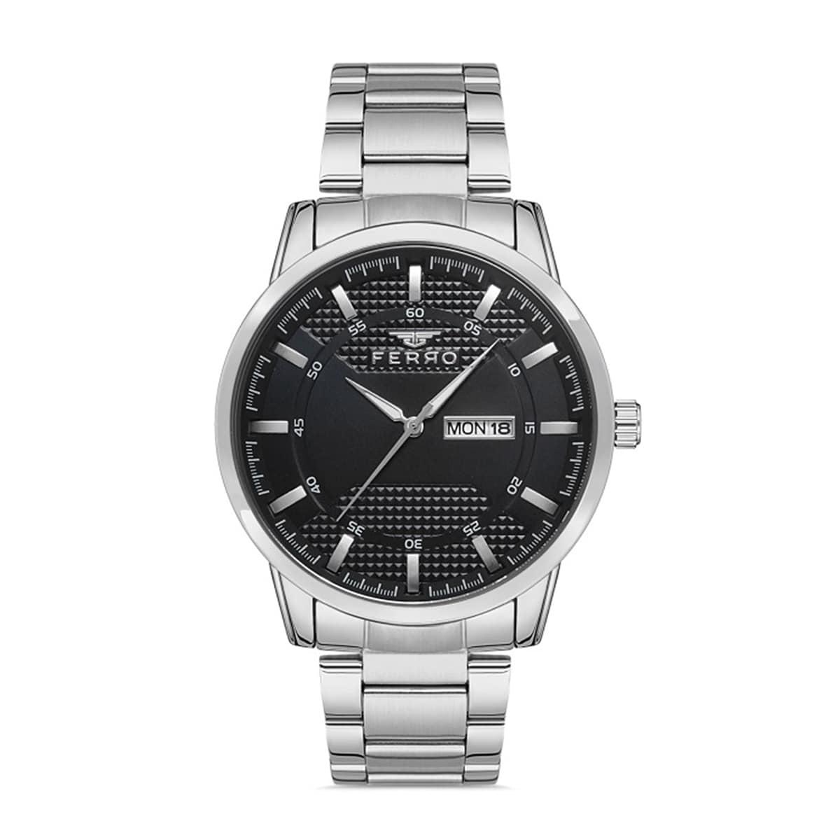 MONTRE FERRO HOMME ACIER